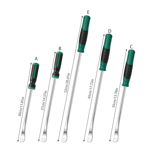 Gavery Motorcycle Bicycles Tire Changing Tool Levers Auto Spoon Tyre Set Changing Levers Tool Rims Protectors Tire Repair - color: long