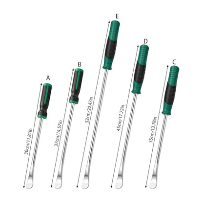 Gavery Motorcycle Bicycles Tire Changing Tool Levers Auto Spoon Tyre Set Changing Levers Tool Rims Protectors Tire Repair - color: long
