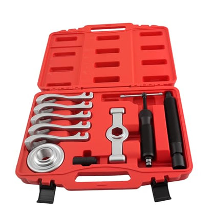 maXpeedingrods 10 Ton Universal Wheel Hub Puller Kit, Brake Drum Puller, Heavy Duty Front Wheel Hub & Bearing Remover Tool Set with Adjustable 5 Jaws for Most Cars, SUVs and Light Trucks
