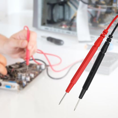 DIANN 2 Sets 16 in 1 Multimeter Test Leads Kit Digital Probes & Leads Set with Replaceable Testing Pen Test Hook Alligator Clips Banana Plug Measurement Tools for Electrical Power Experiments