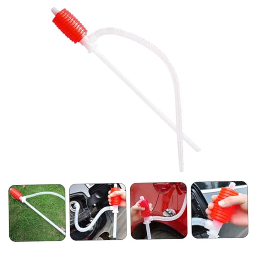 2pcs Manual and Siphon Hose for Efficient Transfer and Water Pumping Oil Extraction Tool for Car Maintenance and Fluid Transfers
