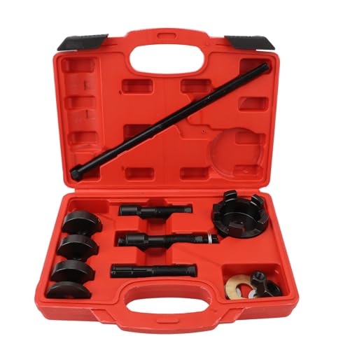 14Pcs Wheel Bearing Puller Tool Kit, Professional Wheel Bearing Remover and Installer Set, Efficient Labor Saving Multifunction for 0.75in 1in 25mm Bearings, Durable Metal Construc