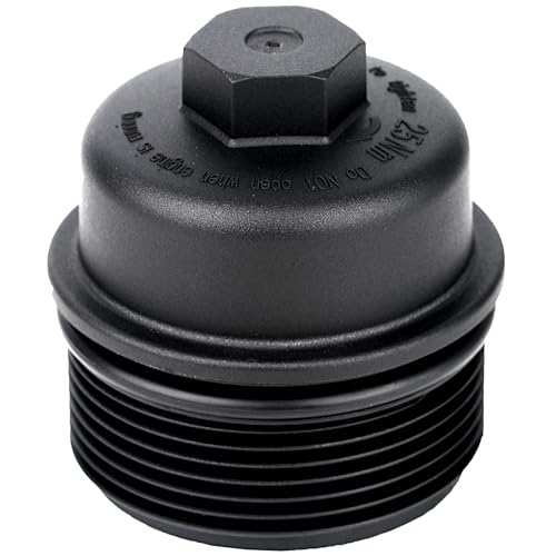 Oil Filter Housing Cap For 2011 2012 2013 Dodge Journey Avenger Challenger Charger Durango Grand Caravan 3.6L V6 Oil Filter Cap & Chrysler 200 300 Town and Country & Jeep Wrangler 917-050, 68079747AC
