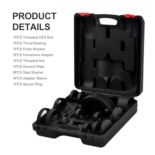 Master Wheel Hub & Bearing Removal and Installation Kit, C to U Sizes