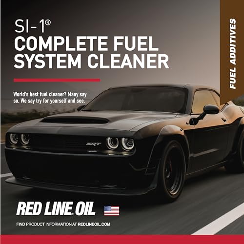 Red Line 60103 SI-1 Complete Fuel System Cleaner, Cleans and Prevents Corrosion in Fuel Systems, Cleans Injectors, Carburetors, Valve and Combustion Chamber Deposits - 15 Ounce (6 Pack) - size: 15 Fl Oz (Pack of 6)