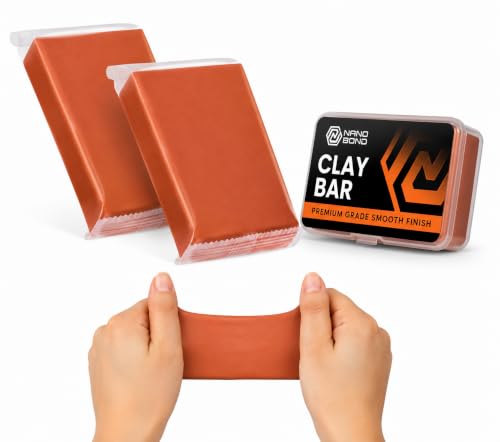 Nano Bond 2 Pack 100g Premium Grade Clay bar kit for car wash auto Detailing Cleaning