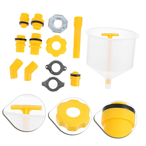 Spill Coolant Funnel Fill Kit Radiator Tool for Easy Refills Prevents Spills Trapped Air Construction for Automotive Cooling Systems