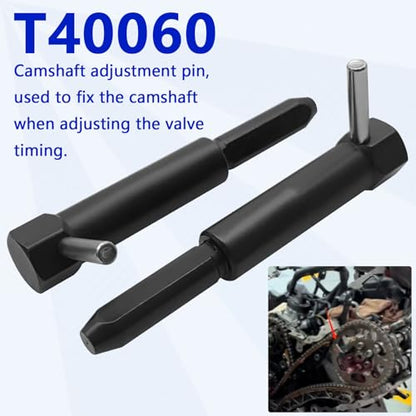 ZKTOOL Diesel Engine Camshaft Alignment Locking Timing Tool Compatible with VW Audi A6L 2.7,Q7 3.0TDi,4.0 4.2TDi V8 CRD A4,A5,A6,A8,Q5,Q7 2.0D 2.7D 3.0TDi Engine