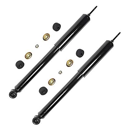 Detroit Axle - 4pc Shock Absorbers for 2004 2005 2006 Scion xA xB, 4 | Front and Rear Shocks Absorbers Replacement - size: 4A47262/shock kit