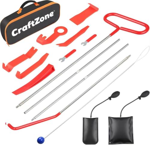 15PCS Stainless Steel Repair Tools,Car Tool Kits for Vehicles with Carrying Bag
