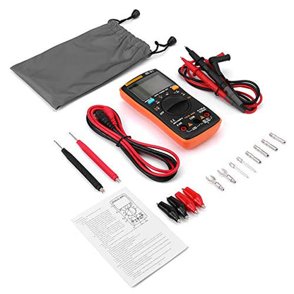 AN8008 Digital Multimeter, Automotive Multimeter, Multimeter Tester AC Voltage Ammeter Current Meter Tester (Batteries Not Included)