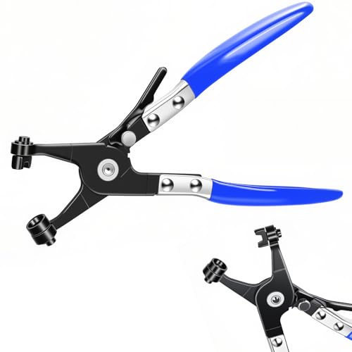 Hose Clamp Pliers Heavy Duty Hose Clamp Removal Tool Clamp Pliers Set Flexible Hose Clamps Plier Non Slip Handle for Clamping Twisting Welding