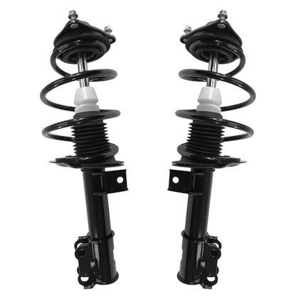 Detroit Axle - 2pc Front Struts for Hyundai Sonata 2011-2014, Struts with Coil Spring Assembly Replacement 2012 2013 Quick Complete Strut Shocks Suspension - size: 11771_11772/Pair