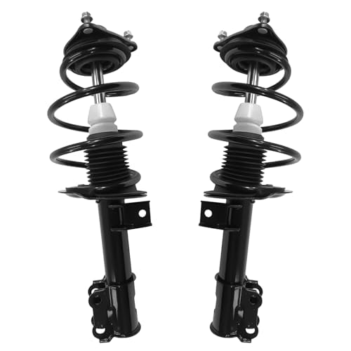 Detroit Axle - 2pc Front Struts for 2011-2015 Kia Optima Korean Build, Complete Struts with Coil Spring Assembly 2012 2013 2014 Replacement - size: 11771_11772-V1/Pair