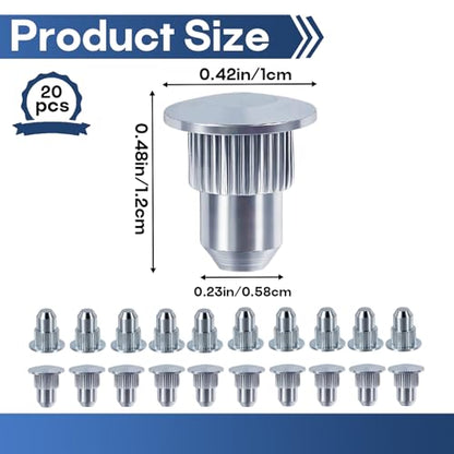 20 Pcs Camber Alignment Guide Pins Compatible with Chevrolet Silverado 1500/2500/3500 GMC Sierra 1500/2500/3500 Tahoe Suburban Yukon Cadillac Escalade Hummer H2 H3 Suspension Systems - size: 20 pack