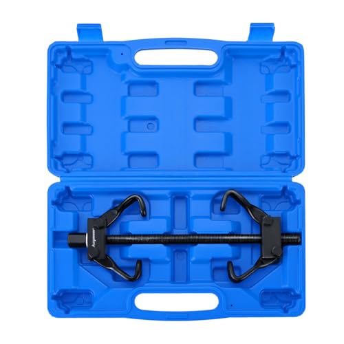 Coil Spring Compressor Tool Set | Coil Spring Compressor for Suspension,Compress,Remove & Install Strut Coil Springs, Fits Most Passenger Cars and Light Trucks