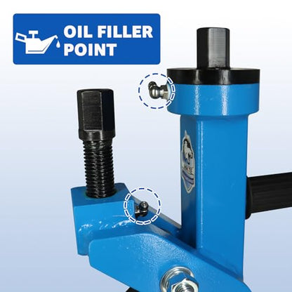 HKTE Pneumatic Bead Breaker, Effortless Tire Changes, One-Person Operation for Tractor, Truck, Golf Vart, ATV, RV - color: Pneumatic Bead Breaker