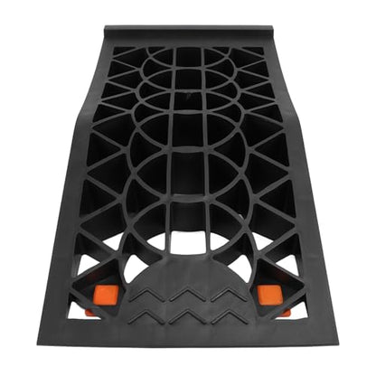 RiToEasysports Car Ramps, Low Profile Design 6000 Lbs Capacity Oil Change Ramps for Safe Vehicle Maintenance, DIY Mechanics Home Garage and Professional Auto Shops