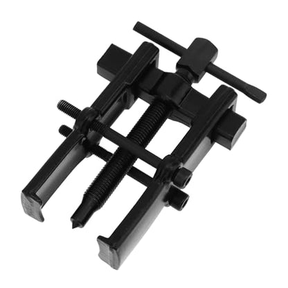 Two Jaw Bearing Puller, Adjustable 2 Jaws Gear Remover Tool, Puller Kit for Bearing, Gears, Pulley, Flywheel, Motorcycle, Car (3 inch) - size: 3 inch