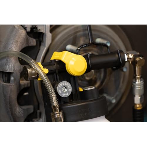 Mityvac MV7102 Fluid Extractor Dispenser for Evacuating, Topping-Off, Refilling Reservoirs or Bleeding Hydraulic Brake/Clutch Systems, 2.5 Quart, 120 PSI, Compressed Air, Vacuum or Positive Pressure - style: MV7102