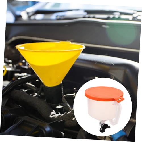 MAGICLULU Spill Radiator Filling Funnel Kit Switch Plastic Coolant Funnel Tool for Auto Coolant Flush and Radiator Filling Compatible with Multiple Vehicle Models