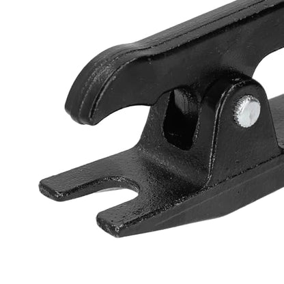 Carbon Steel Ball Joint Separator and Tie Rod End Remover Tool with Blackened Finish, Heat Treated High Strength Steel Components Compatible with Domestic Rear Wheel Drive and