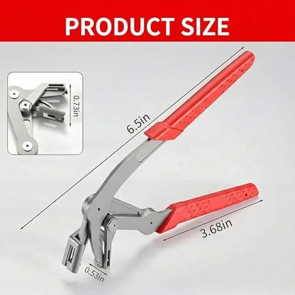 Car Clip Pliers - Auto Fastener Clip Removal Tool, Spring Loaded Panel & Trim Removal Pliers for Automotive Plastic Fasteners, Door Panels, Rivets & Interior Clips
