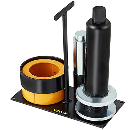 VEVOR Carrier & Pinion Bearing Puller, Compatible with Dana 30,40,50,60,70, 80, Ford 10.25" Bearings, Pinion Puller Tool with 3 Clamshells, 45# Steel Clamshell Bearing Puller for Auto Repair - style: 2-Piece Bearing