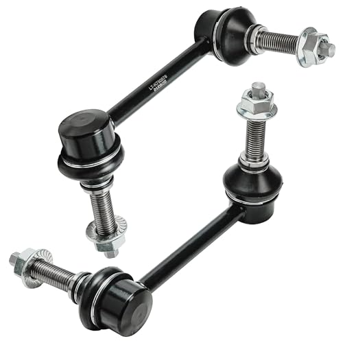 Detroit Axle - RWD Front Struts Sway Bars for Jeep 2011-2015 Grand Cherokee [3.6L], 2012 2013 2014 Struts with Coil Spring Assembly Sway Bar End Links Replacement Suspension Kit - size: 4QS50689/ sway kit