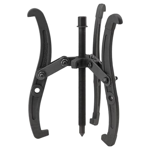ChgImposs 12 Inch 2 Jaw / 3 Jaw Gear Puller, Multifunction Standard Carbon Steel Bearing Puller with 4 Single Hole Claw Pullers for Car/Mechanical Repairing - size: 12 Inch