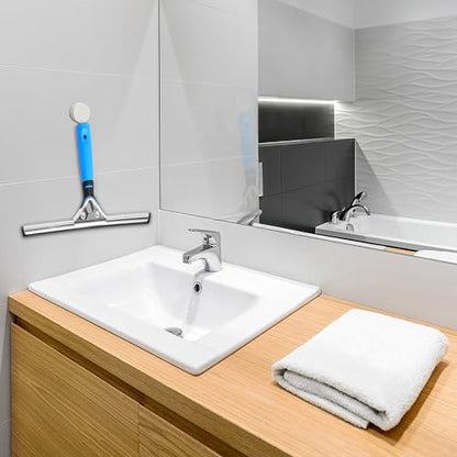 Window Washing Kit,Window Cleaning Squeegee Kit with Bucket | Professional window washing equipment,Squeegee for Window Cleaning,window squeegee for home Outdoor Car Commercial Use - size: 17.7"L x 10.04"W x 7.48"H