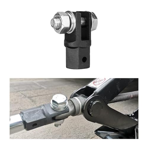 Scissor Jack Adapter, Scissor Jack Drill Adapter for 1/2 Inch Drive Impact Wrench or 13/16 Inch Lug Wrench, Universal Sturdy Power Jack Connector for Automotive RV Trailer
