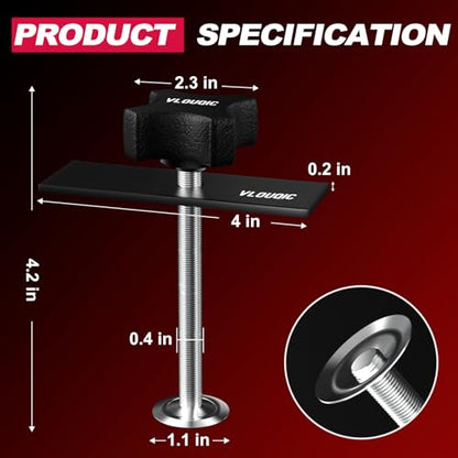 Brake Caliper Compression Tool, Heavy Duty Brake Pad Spreader Tool, caliper piston compressor tool for Compressing Inner Pad, Disc Brake Pad Spreader Tool Suitable for Most Cars and Light Trucks