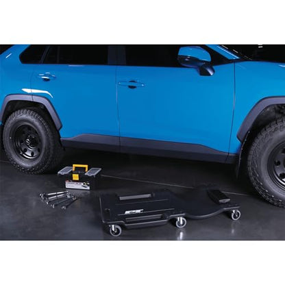 Performance Tool W85006 40-Inch Plastic Creeper with 6 Casters, Black - style: 40" 6-Casters Plastic