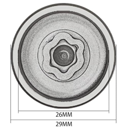 067 Wheel Locking Nut Key for BMW Mini, Socket (OD 29mm-ID 26mm) | Wheel Lock Nut Socket Adapter, Anti-Theft Lug Nut Removal Tool, Anti-Theft Screw Remover, Repair Tool, Tyre Fitting, garage - size: Socket 067