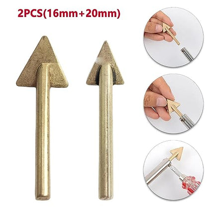 2 Pack Plastic Welding Tips for Soldering Iron Gun and Plastic Welder Soldering Station with 5.2mm Shaft Tip Hole Car Bumper Dashboard Kayak RV Water Tank Hatch Repair