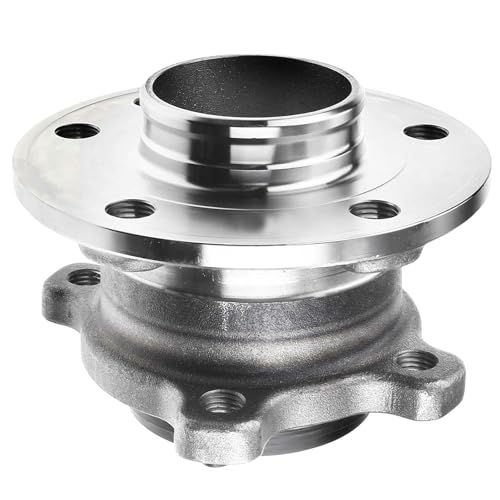 Detroit Axle - 2pc Rear Wheel Bearing Hubs for 12-14 Volvo S60, 07-13 S80, 08-10 V70, 13 XC70 Wheel Bearing and Hubs Assembly Replacement Pair Hubs - style: 512413x2/Pair