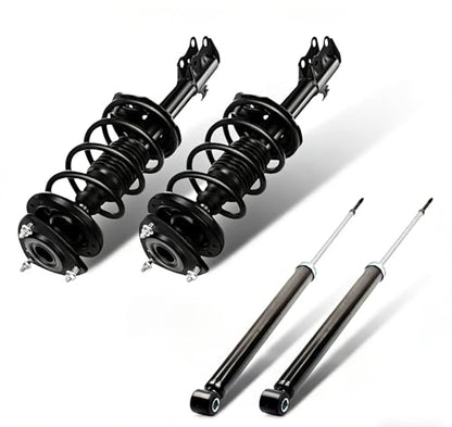 SCITOO Front Complete Struts Spring Assembly Rear Shocks Struts Fits 2004-2006 for Scion xA 2004-2006 for Scion xB Quick Struts 172245 343426 5601 - Set of 4