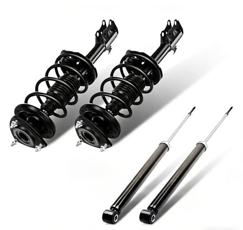 SCITOO Front Complete Struts Spring Assembly Rear Shocks Struts Fits 2004-2006 for Scion xA 2004-2006 for Scion xB Quick Struts 172245 343426 5601 - Set of 4
