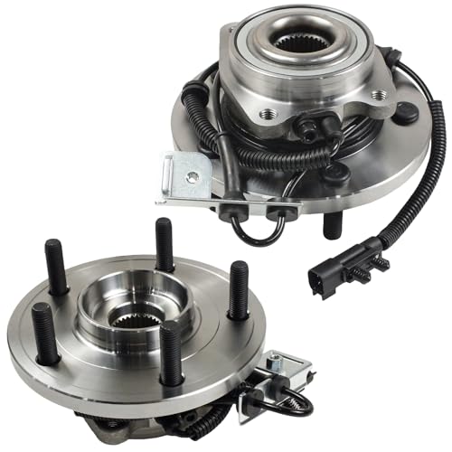 513273 Front Wheel Bearing Hub Assembly for Chrysler Town & Country 2008-2016, Dodge Grand Caravan 2008-2016, Volkswagen Routan 2009-2014, Ram C/V 2012-2015 (2PCS) - size: 513273