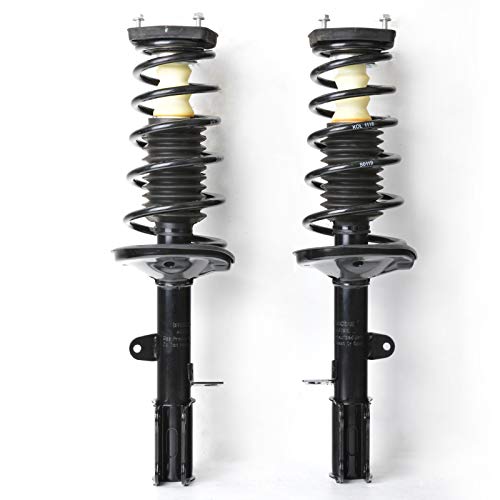 KAX Rear Strut & Coil Spring Assembly Set Driver & Passenger Sides Compatible with 1993-2002 Toyota Corolla, 1998-2002 Chevrolet Prizm, 1993-1997 Geo Prizm, Replaces OE# 171953/171954 - size: 1993-2002 Toyota Corolla-Rear