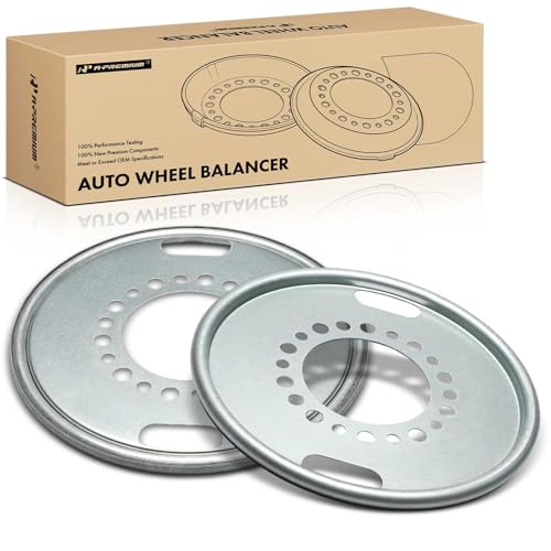 A-Premium 2Pcs Auto Wheel Balancer Compatible with Heavy Duty Trucks | for Heavy Duty Trucks/Bus/Motorhome Have 588 mm Wheel