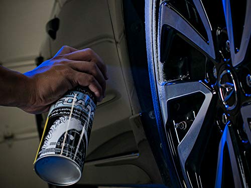 Meguiar's Ultimate Insane Shine Foam, Long-Lasting Tire Shine for an Extreme Shine and Gloss, Rich, Dark and Consistent Finish, No Wiping or Rinsing Required, 19 Oz