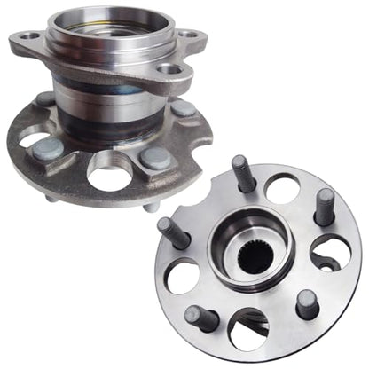 512284 Rear Wheel Bearing Hub Assembly for Toyota Highlander 2004-2013, Venza 2009-2016, Lexus RX330 RX350 RX400h 2004-2009 AWD (2PCS) - size: 512284