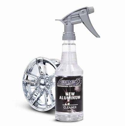 LANE'S New Aluminum Car Wheel Cleaner and Brightener | 16oz (Pack of 1) | Acid Rim Cleaner, Shines & Eliminates Hard Scrubbing | Brake Dust, Oxidation & Rust Remover for Cars, SUVs, Trucks, and More - size: 16 Fl Oz (Pack of 1)