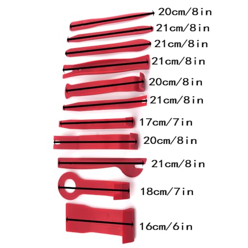 35PCS Trim Removal Tool Set, Car Door Panel & Audio Clip Pliers, Fastener Remover, Automotive Interior Plastic Pry Tools Kit