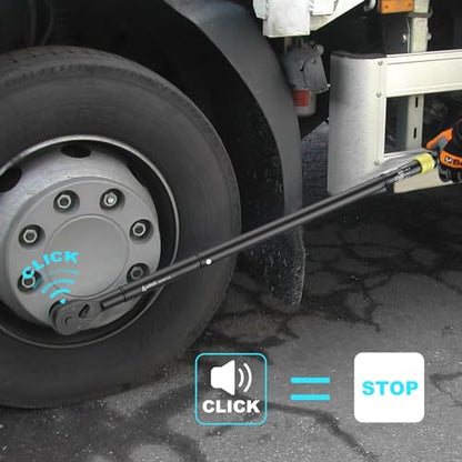 ANPUDS 3/4" Click Torque Wrench, 100-800 Ft-Lb/135.5-1084 Nm, Heavy Duty | ±3% Accuracy, 48-Tooth Quick Release, Cr-V Steel, Dual-Direction, for Semi Truck, Tractor, Diesel, Construction & Mining - size: 100-800 ft-lb / 135.5-1084 Nm