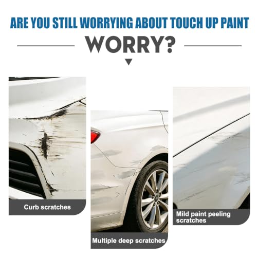 Car Scratch Remover for vehicles, Scratch Removal Wax with Sponge & Towels | Scratch Removal Wax Easily Removes Light Scratches, Swirls and Water Spots, Auto Detailing Polish for Light to Deep Scratches