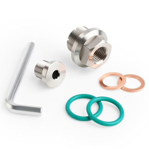 M20*1.5 Double Oversize Magnetic Piggyback Oil Drain Plug, Stainless Steel Self Tapping Oil Pan Thread Repair Kit (M20.2 * 1.5-15mm) - size: M20.2*1.5-15mm