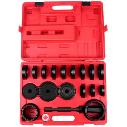 OCPTY 23Pcs FWD Front Wheel Drive Bearing Installation disassemble Press Tool Pulley Puller Adapter Tool Kit